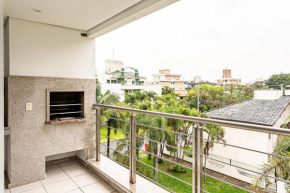 Apto c/ piscina a 250m da praia de Jurerê AYA201